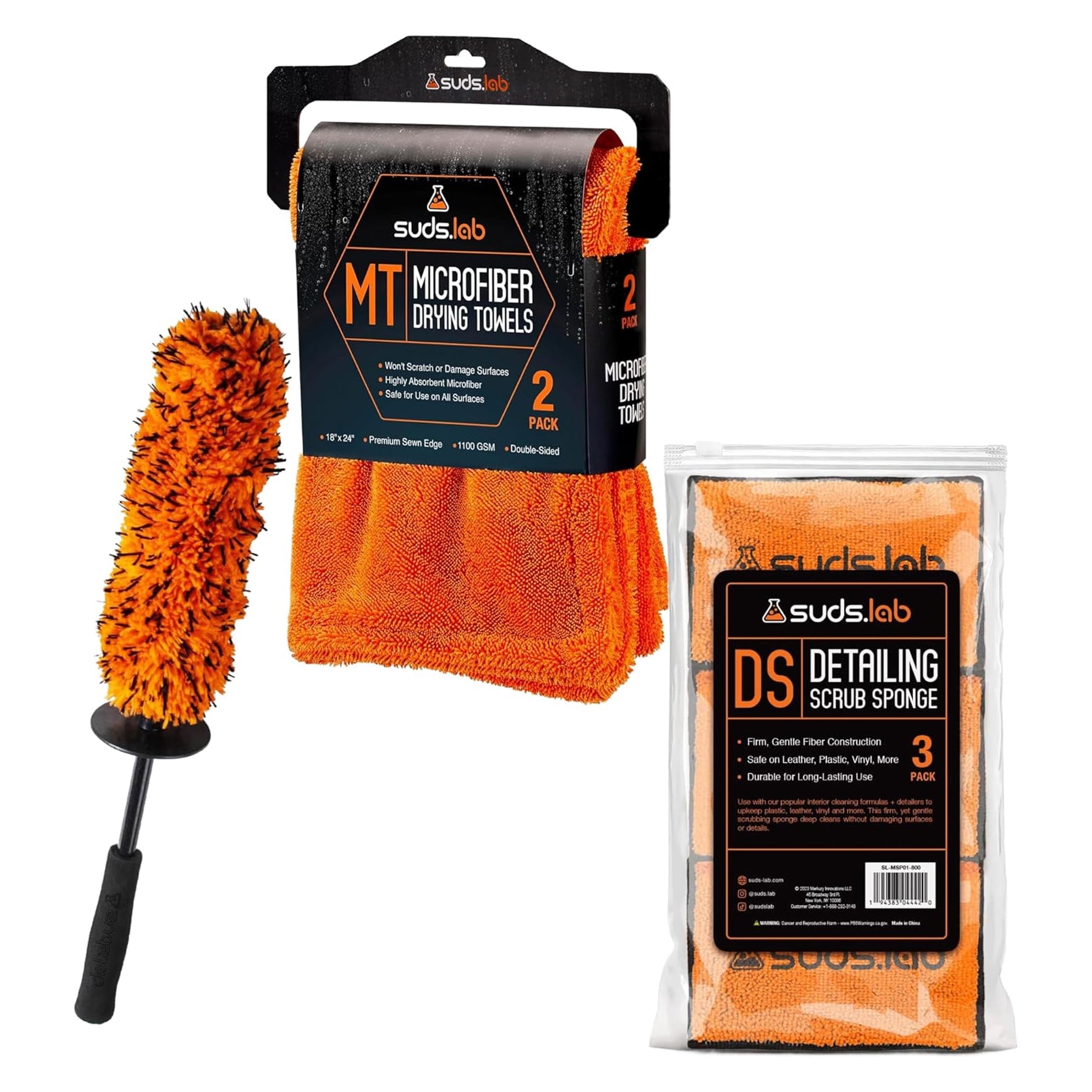 Detailing Accessory Kit with DS, WB and MT – SudsLab