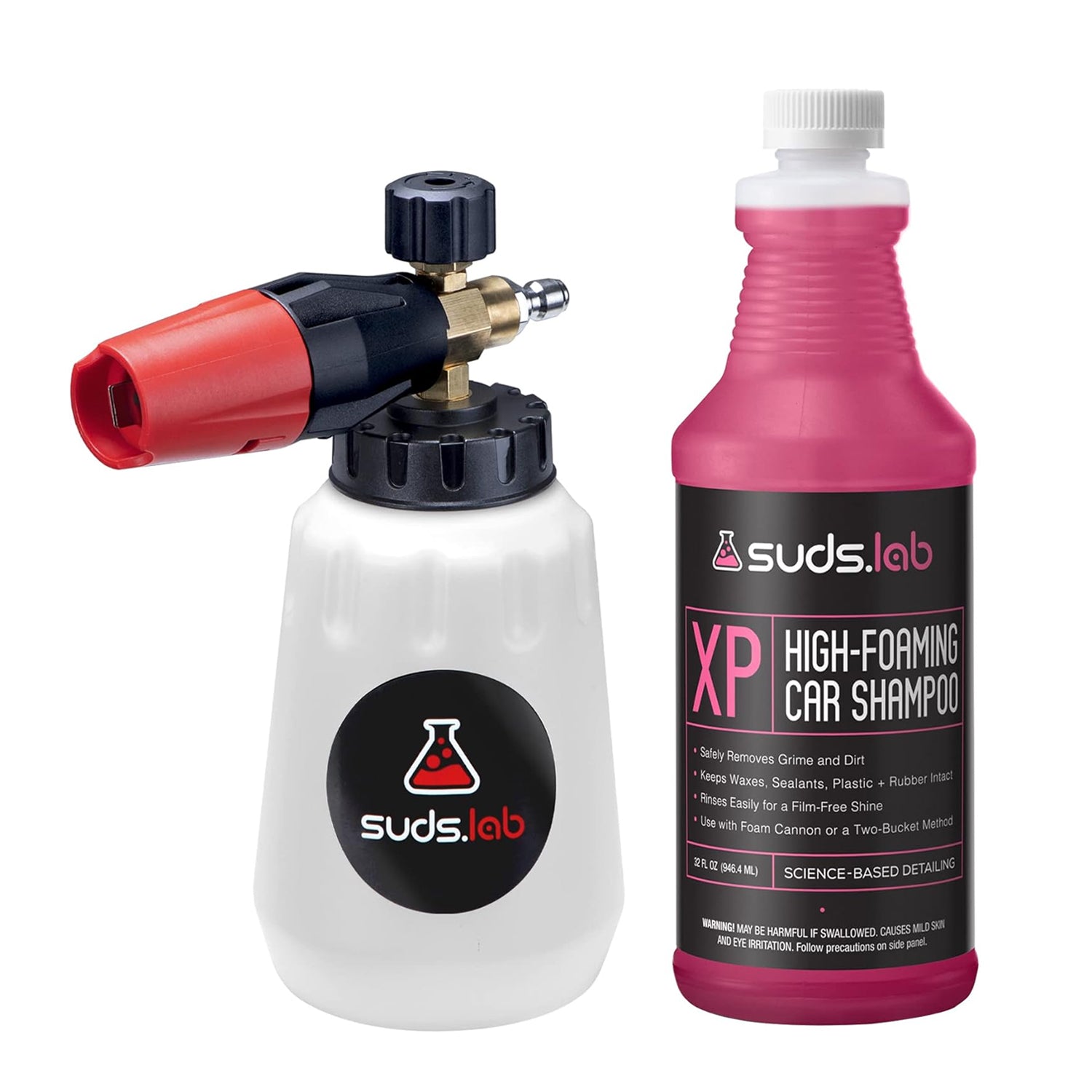 F1 Professional Foam Cannon with XP High Foaming Car Wash Shampoo