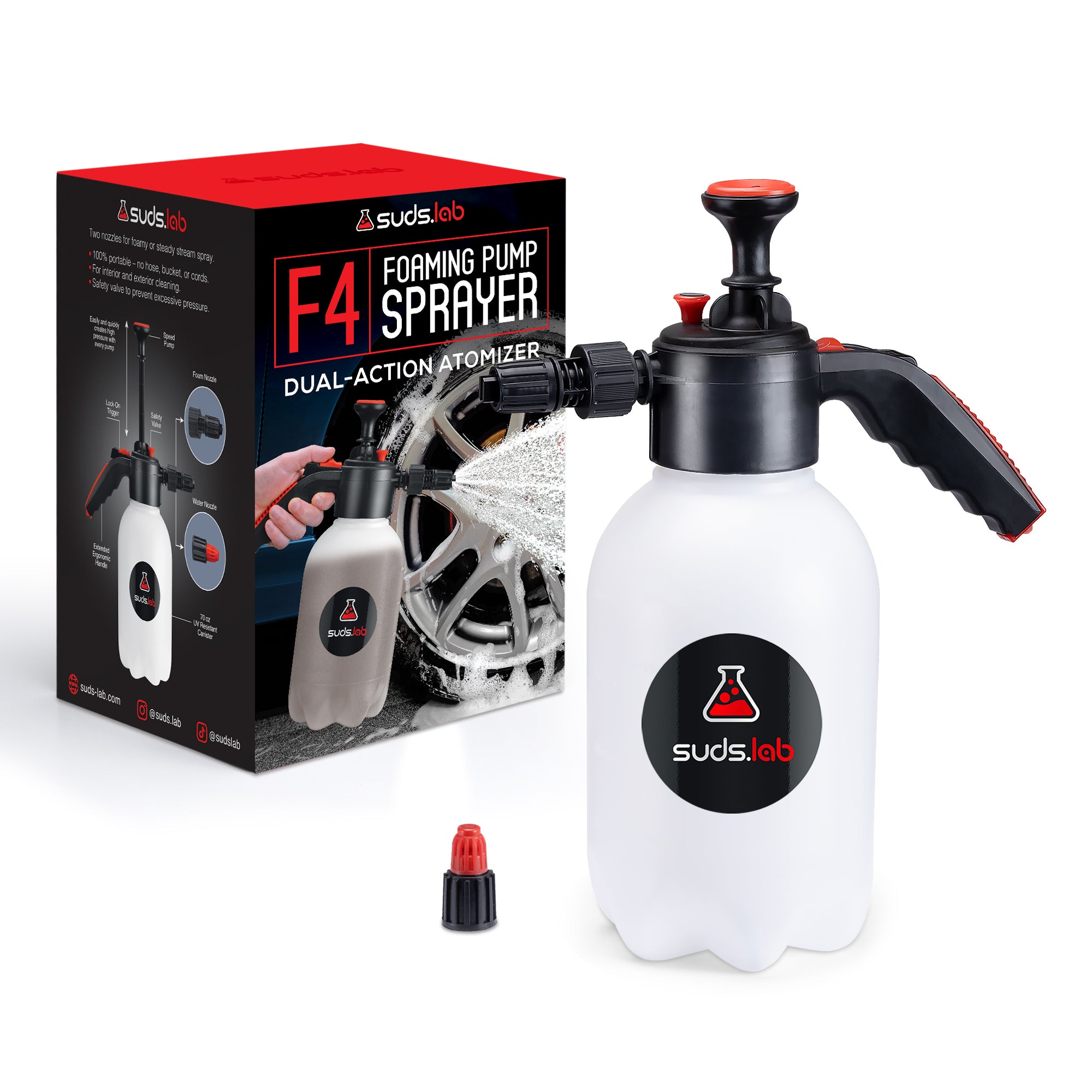 pump garden sprayer F4 Foaming Pump Sprayer – SudsLab