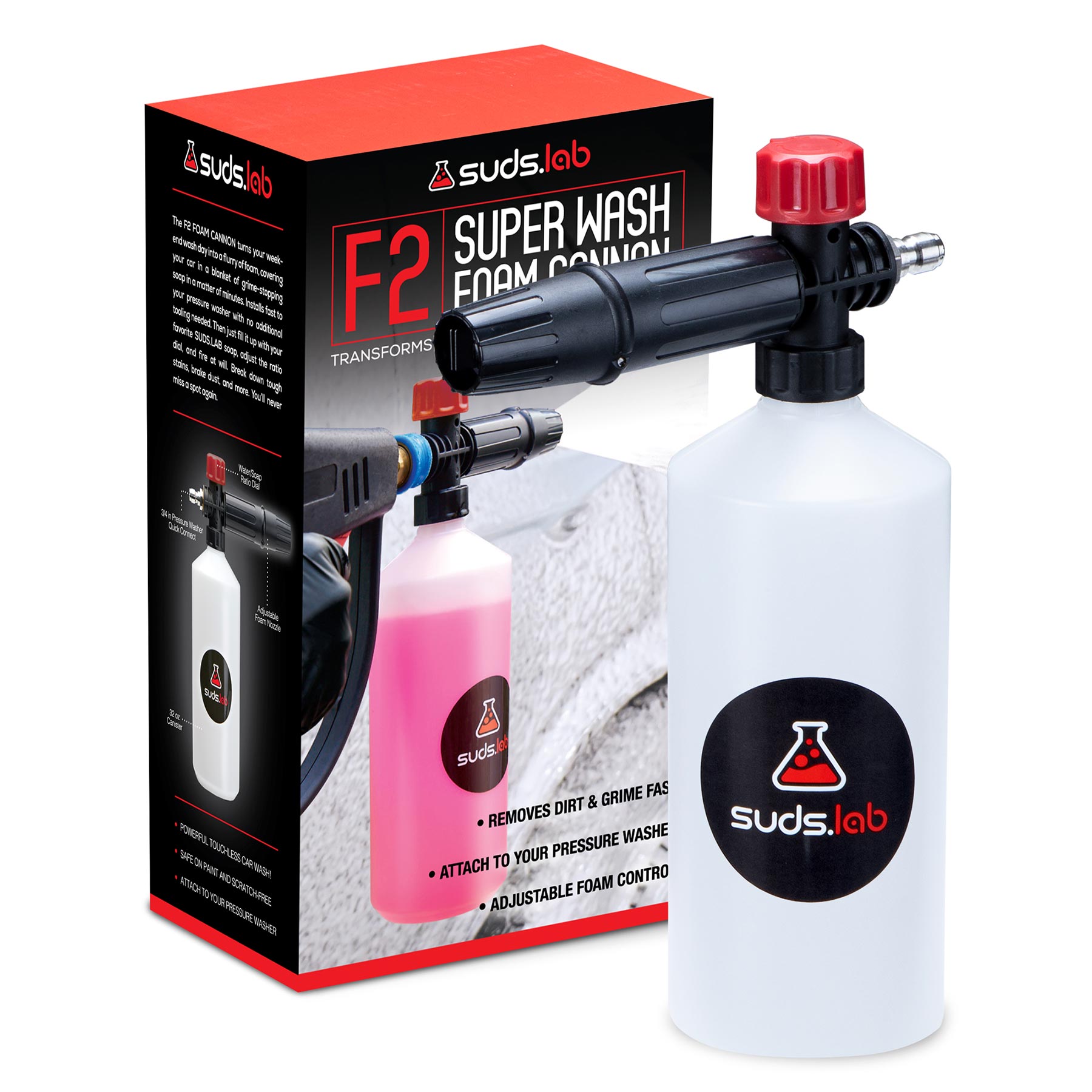 F2 Super Wash Foam Cannon – SudsLab