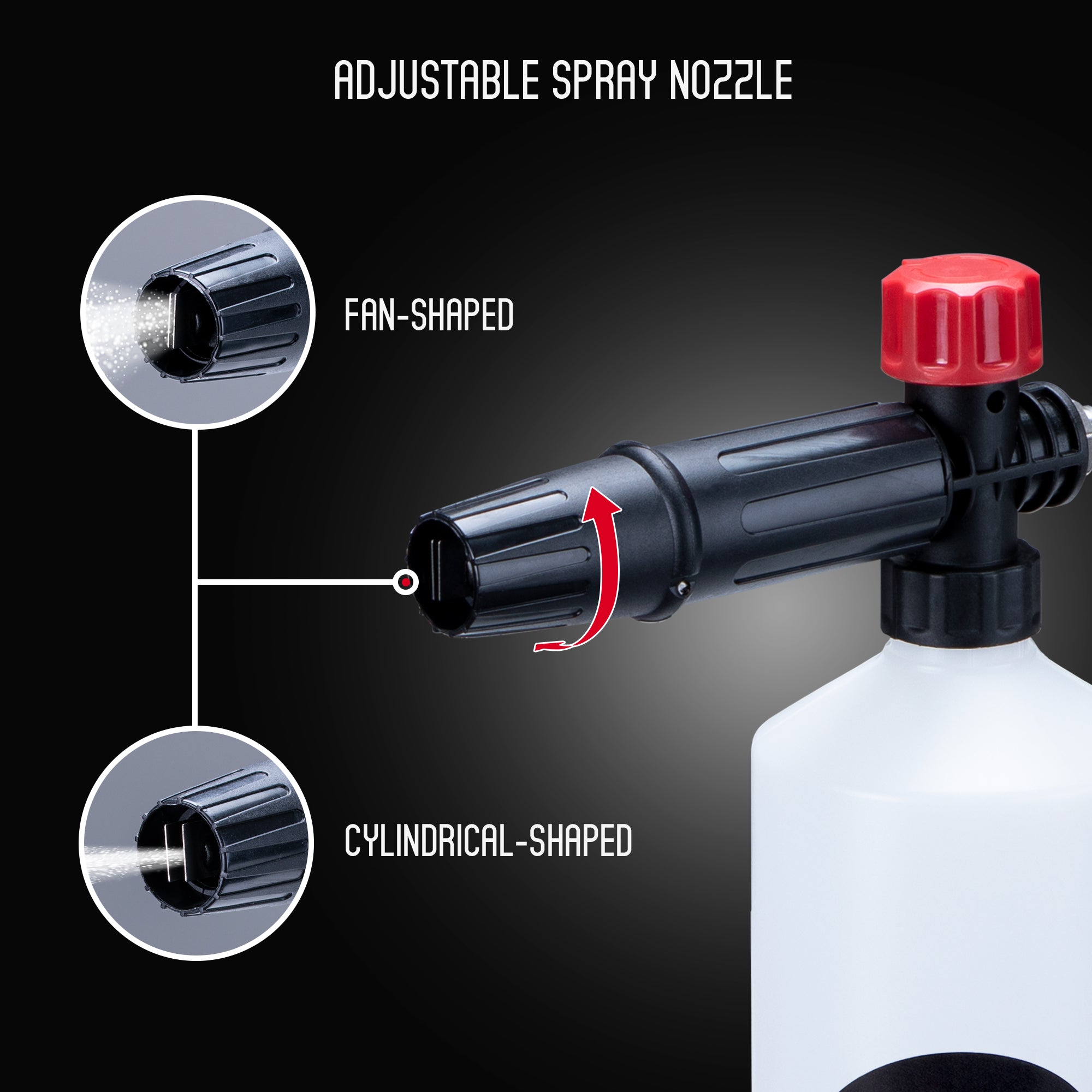 F2 Super Wash Foam Cannon with XP High Foaming Car Wash Shampoo