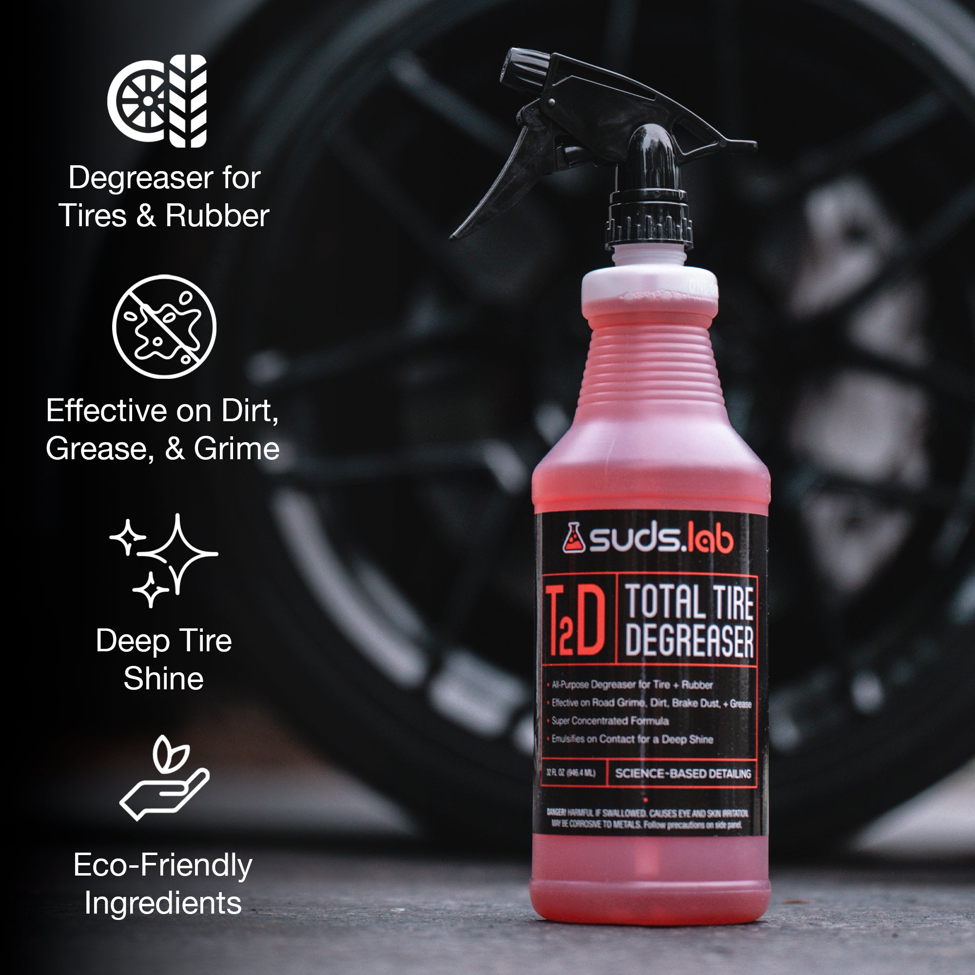 Full Service Detail Tire Kit with T4, XA and T2D