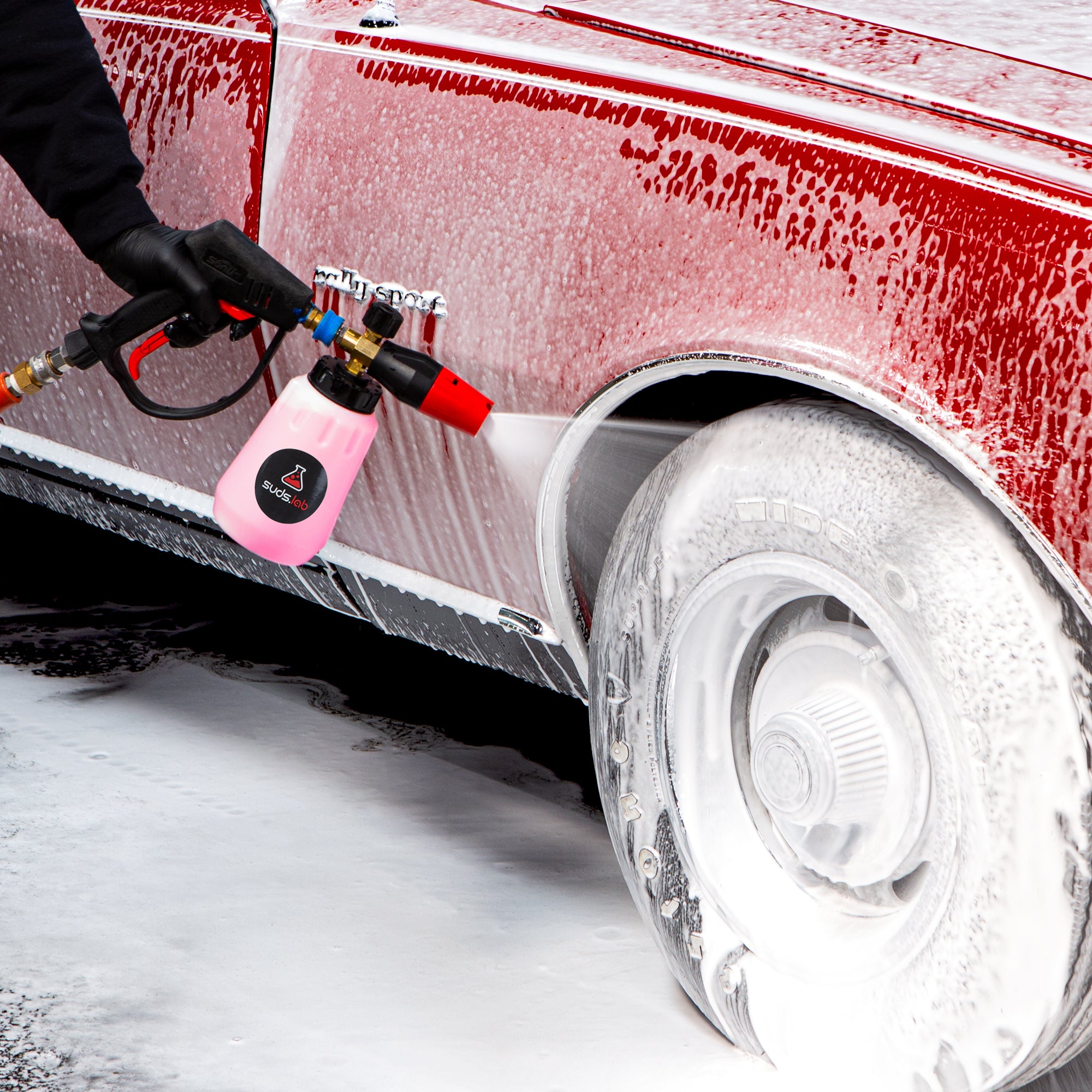 F1 Professional Foam Cannon with XP High Foaming Car Wash Shampoo