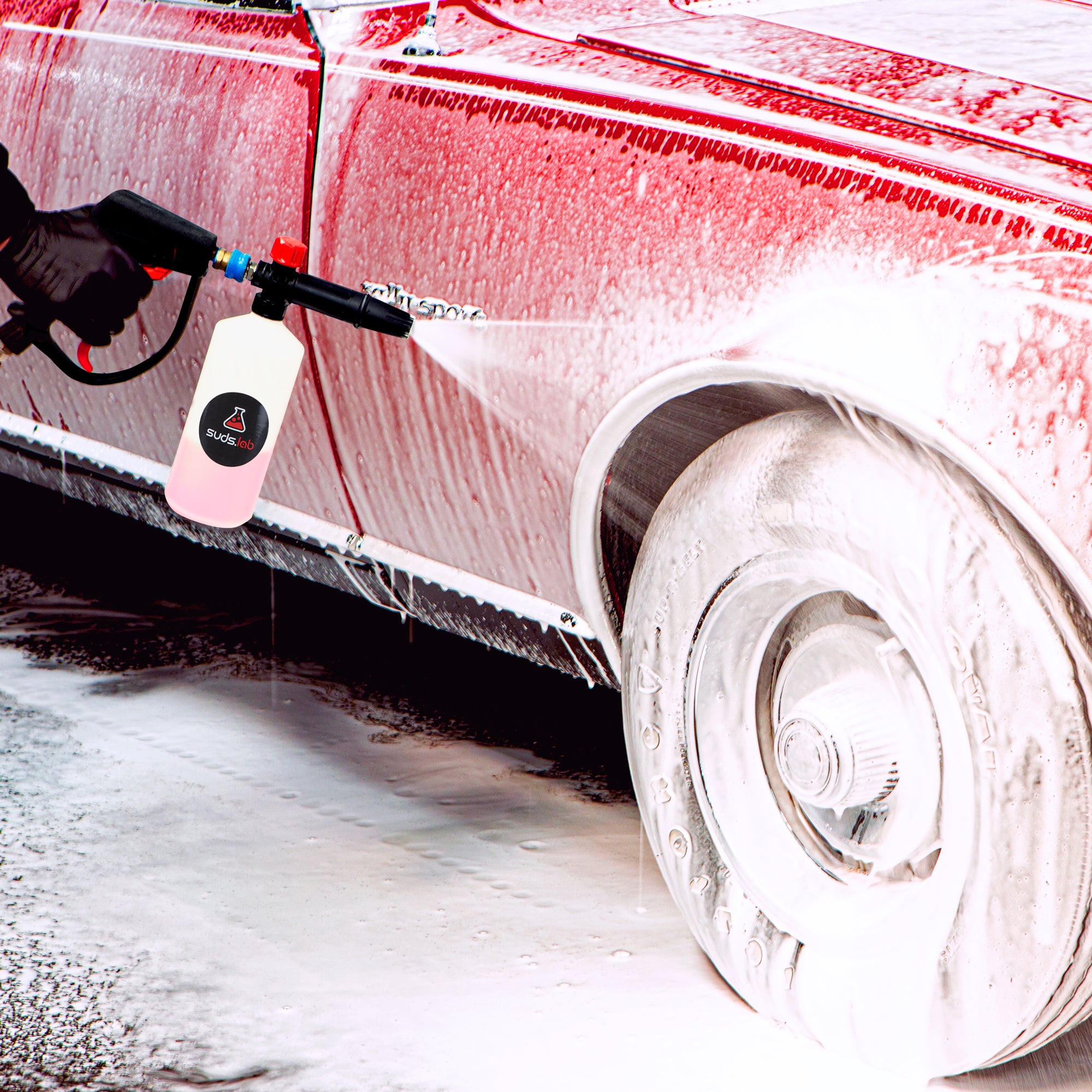 F2 Super Wash Foam Cannon with XP High Foaming Car Wash Shampoo