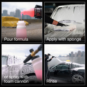 F2 Super Wash Foam Cannon with XP High Foaming Car Wash Shampoo