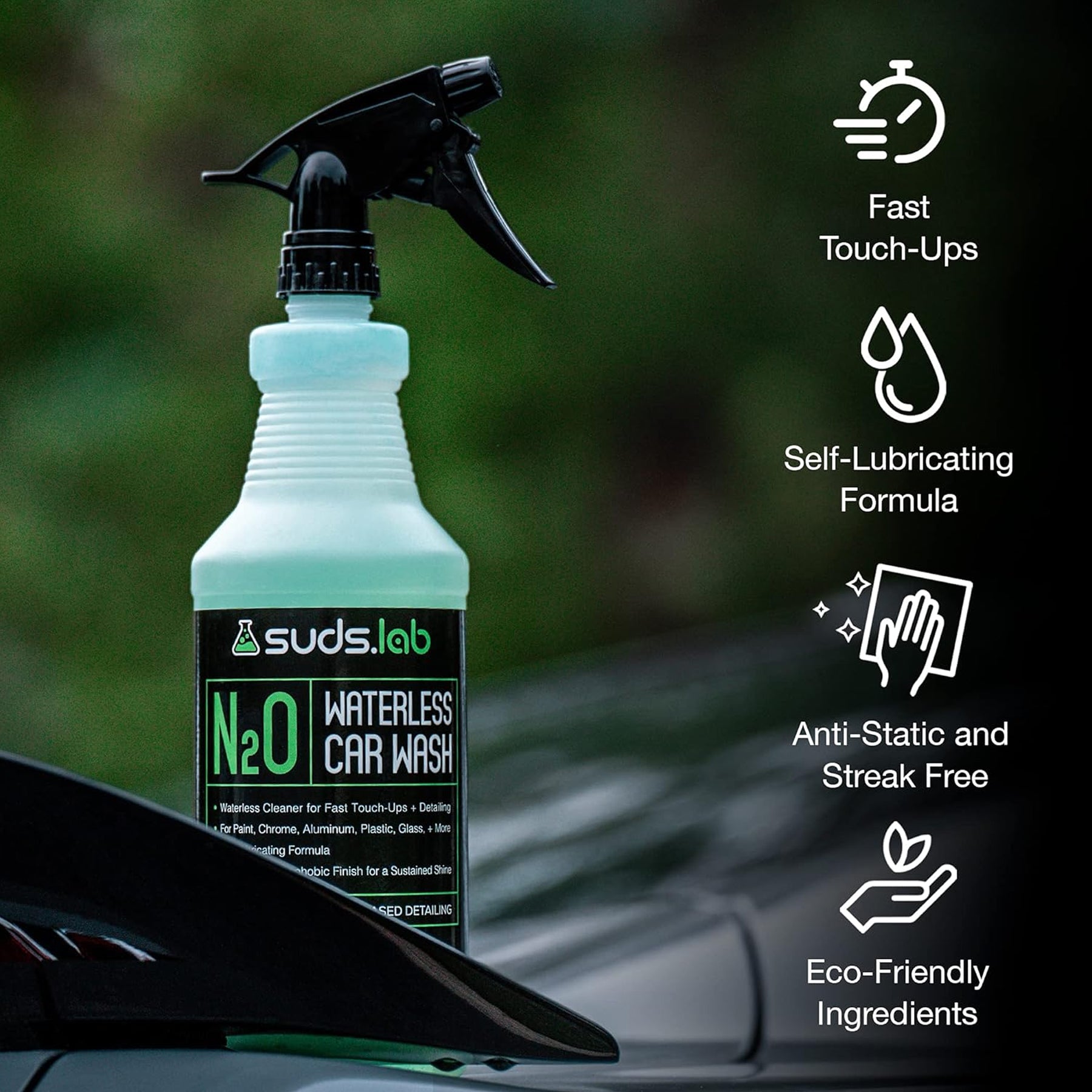Quick Car Detailer Kit with N2O, D3 and T4