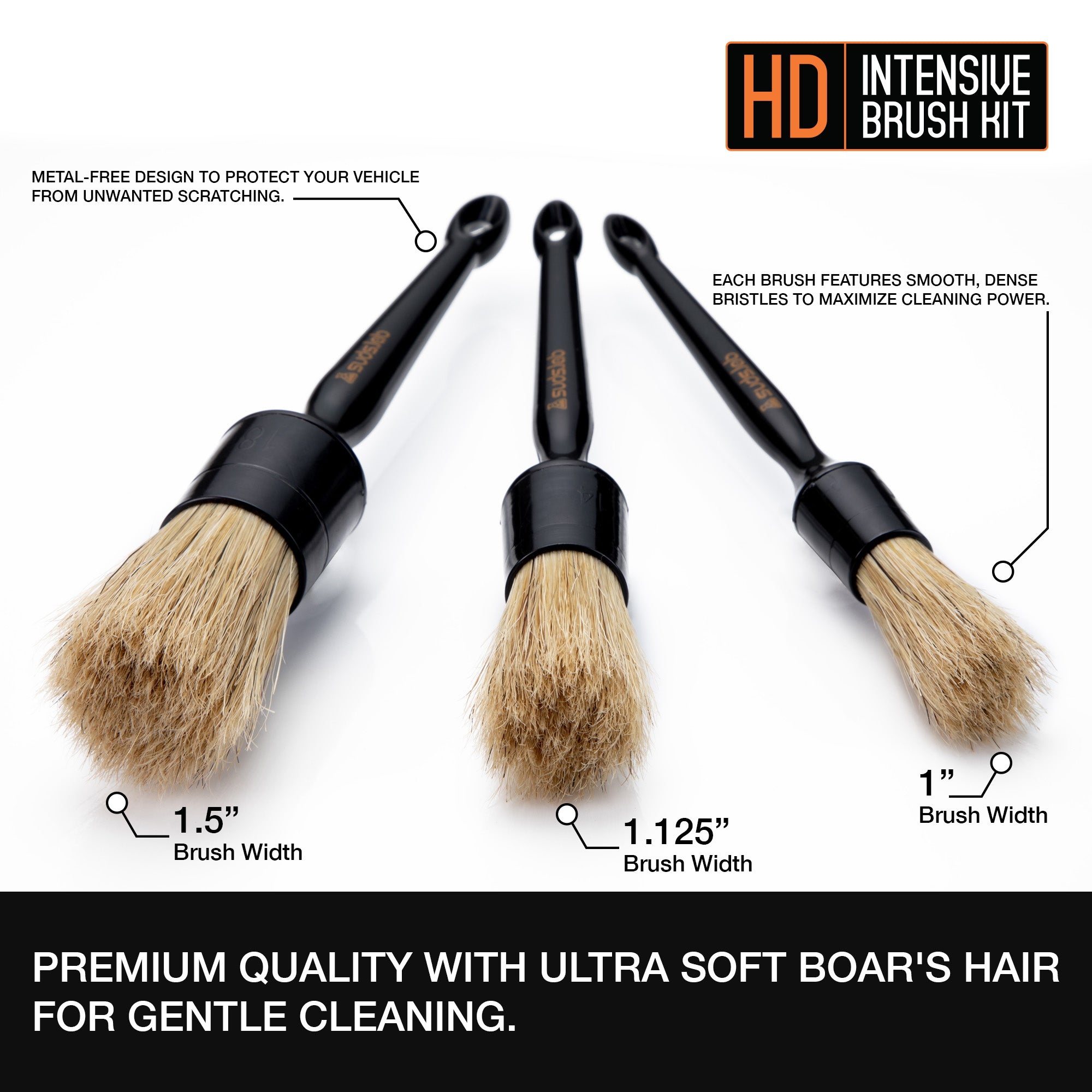 HD Intensive Brush Kit 3 Pack – SudsLab