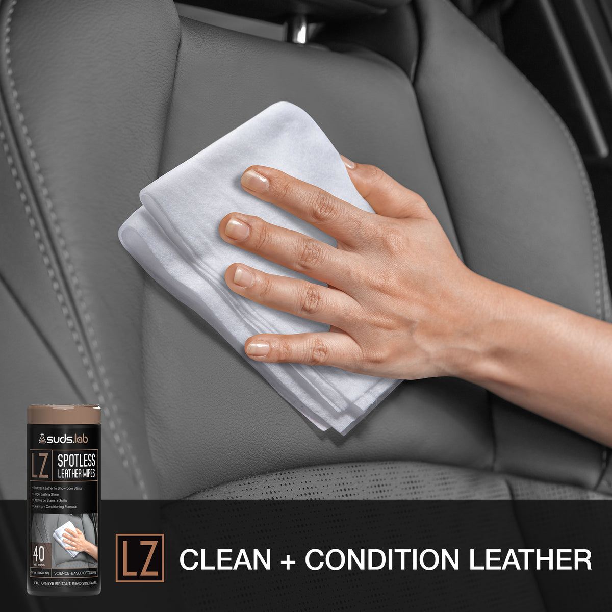 Complete Car Wipes Kit (160-Count)