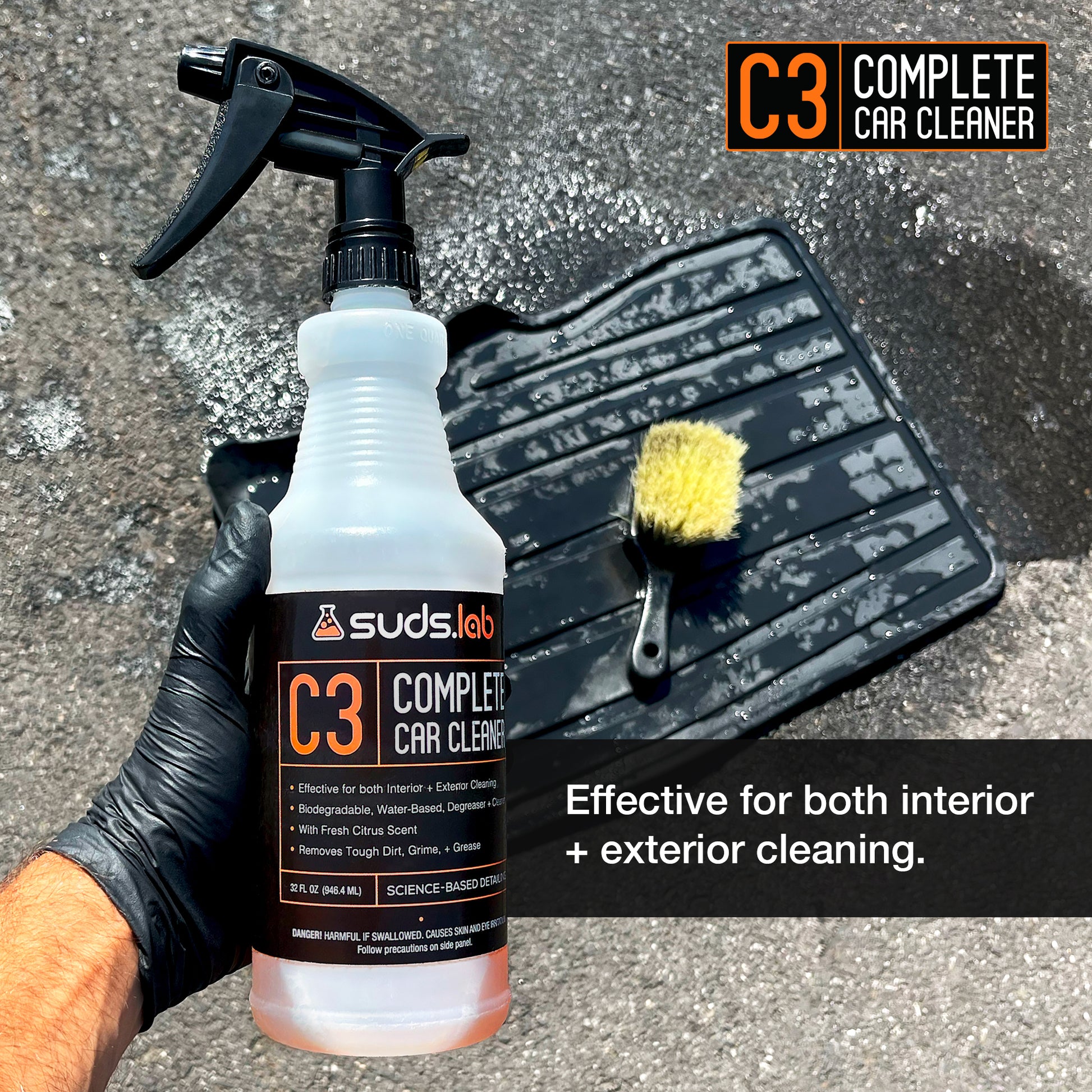 C3 Complete Car Cleaner, 32 oz.