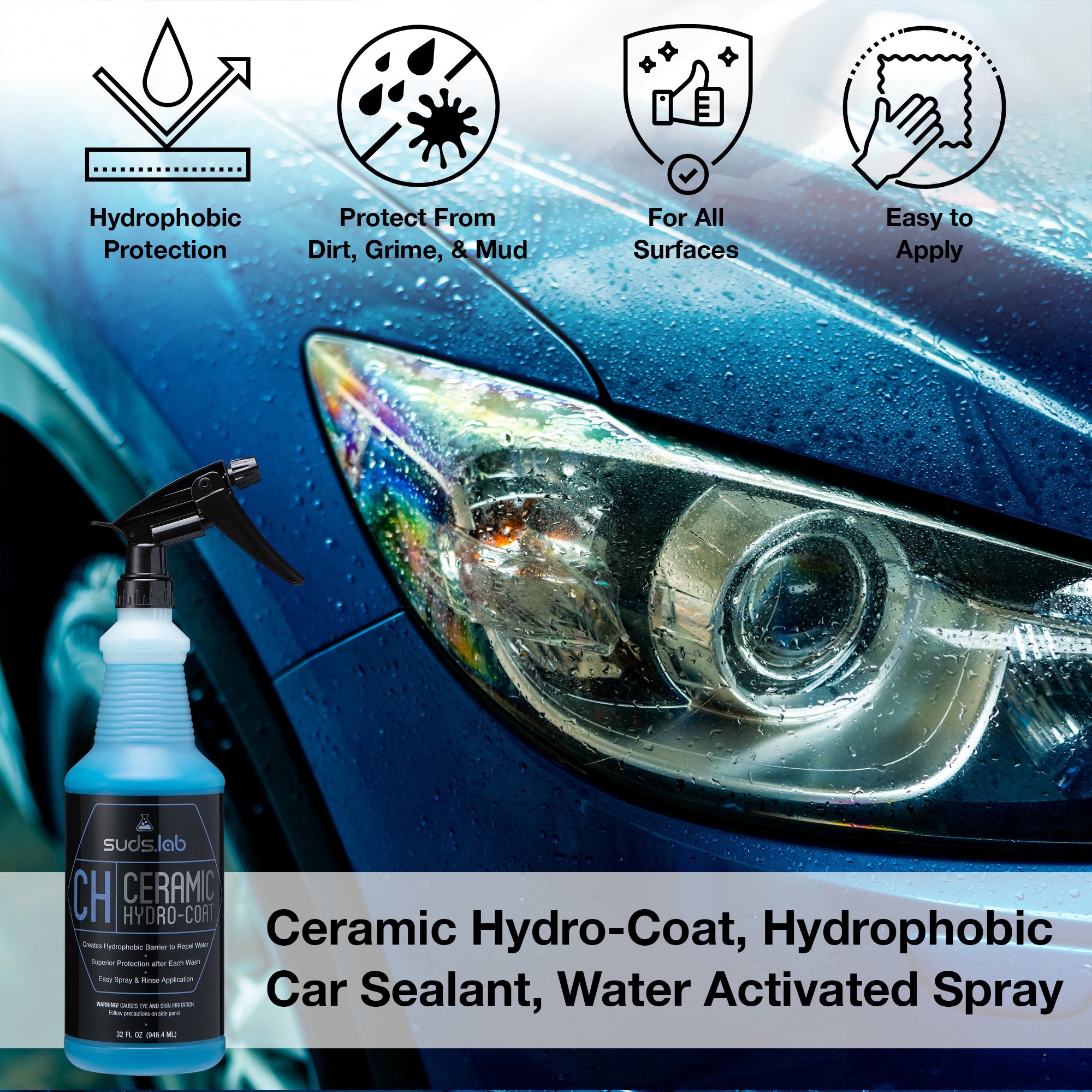 Ceramic Hydro-Coat, 32 oz. | Suds Lab – SudsLab