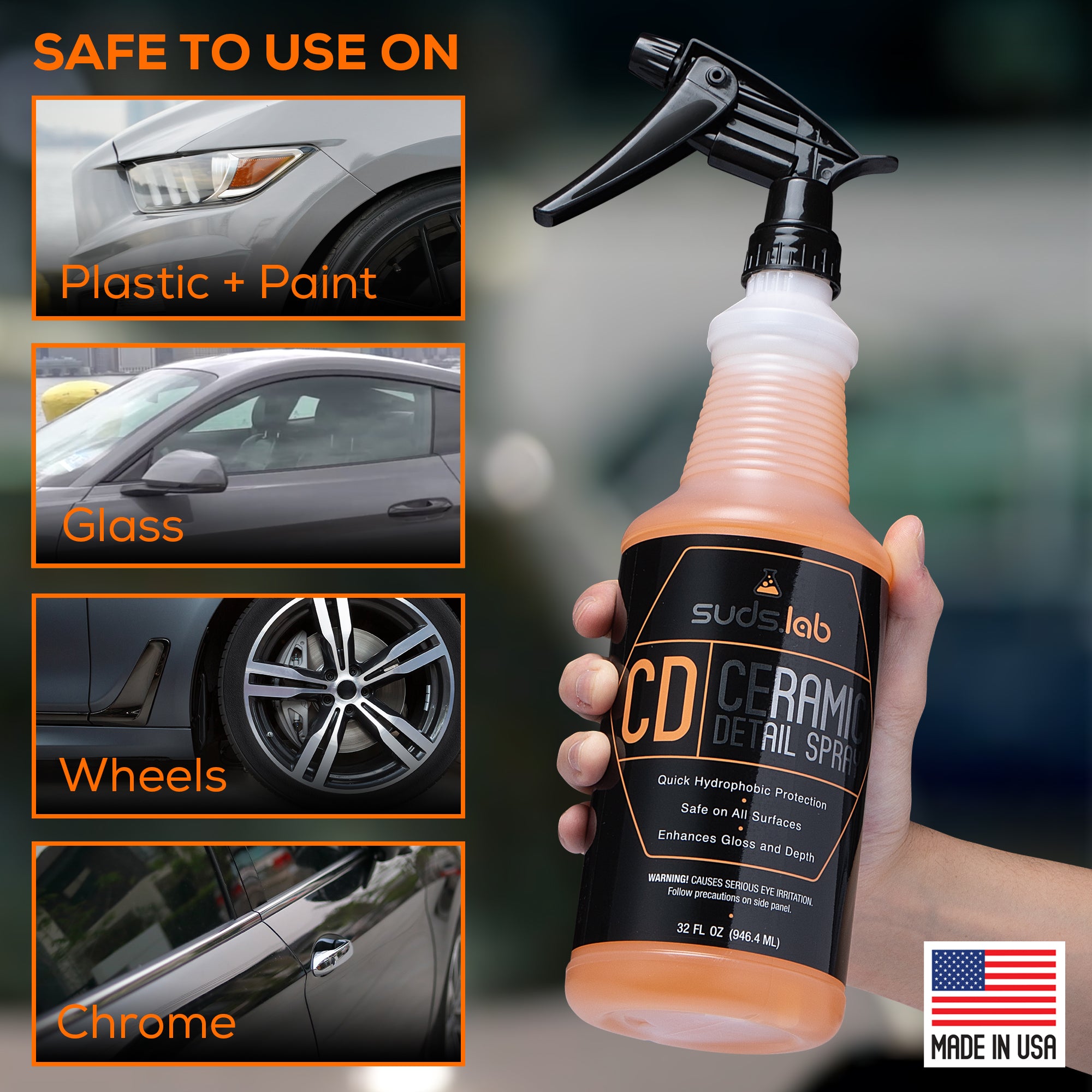 CD Ceramic Detail Spray, 32 oz. | Premium Car Detailing Solution