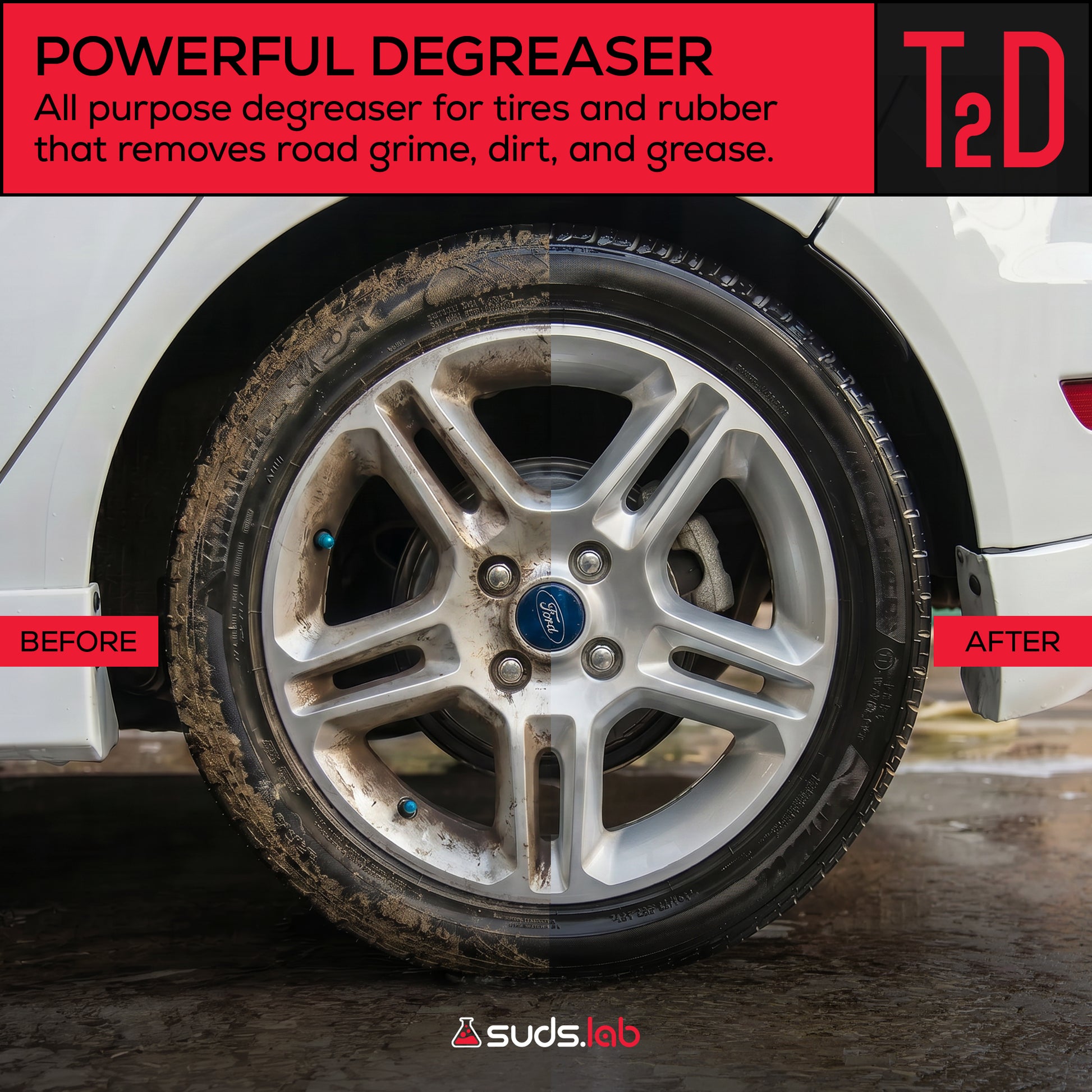 T2D Total Tire Degreaser, 32 oz.