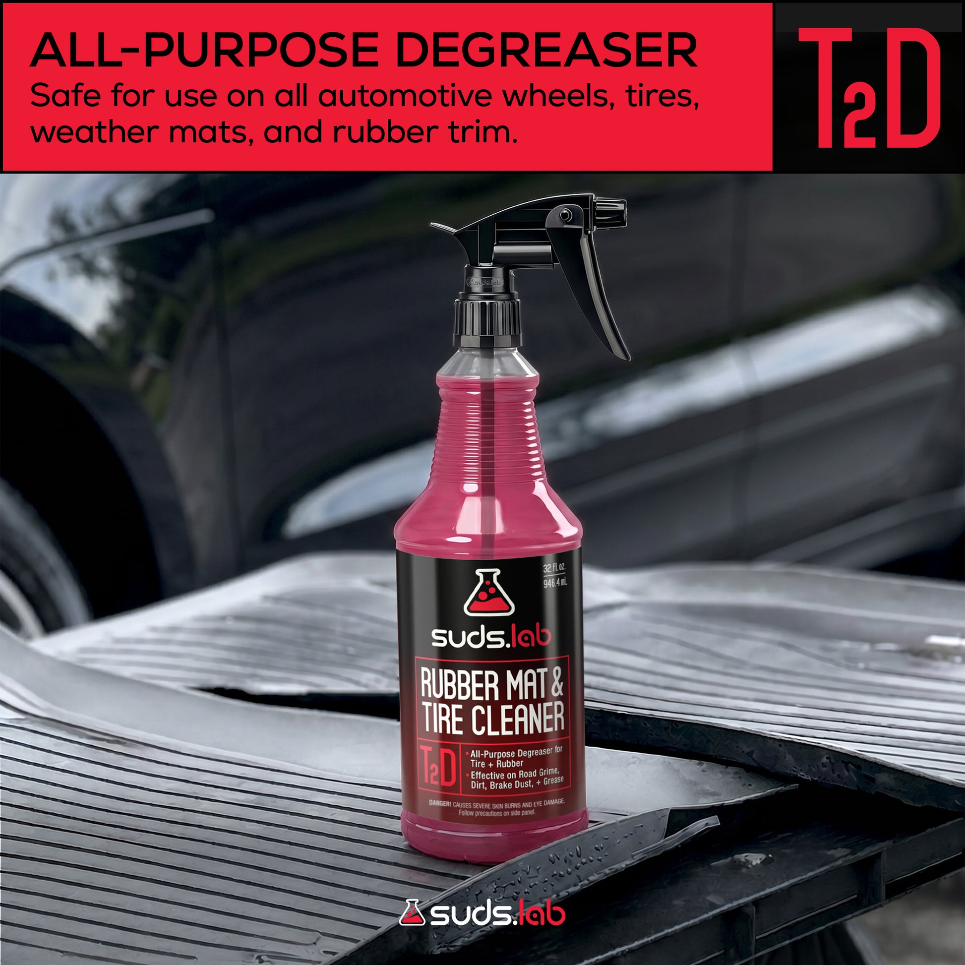 T2D Total Tire Degreaser, 32 oz.