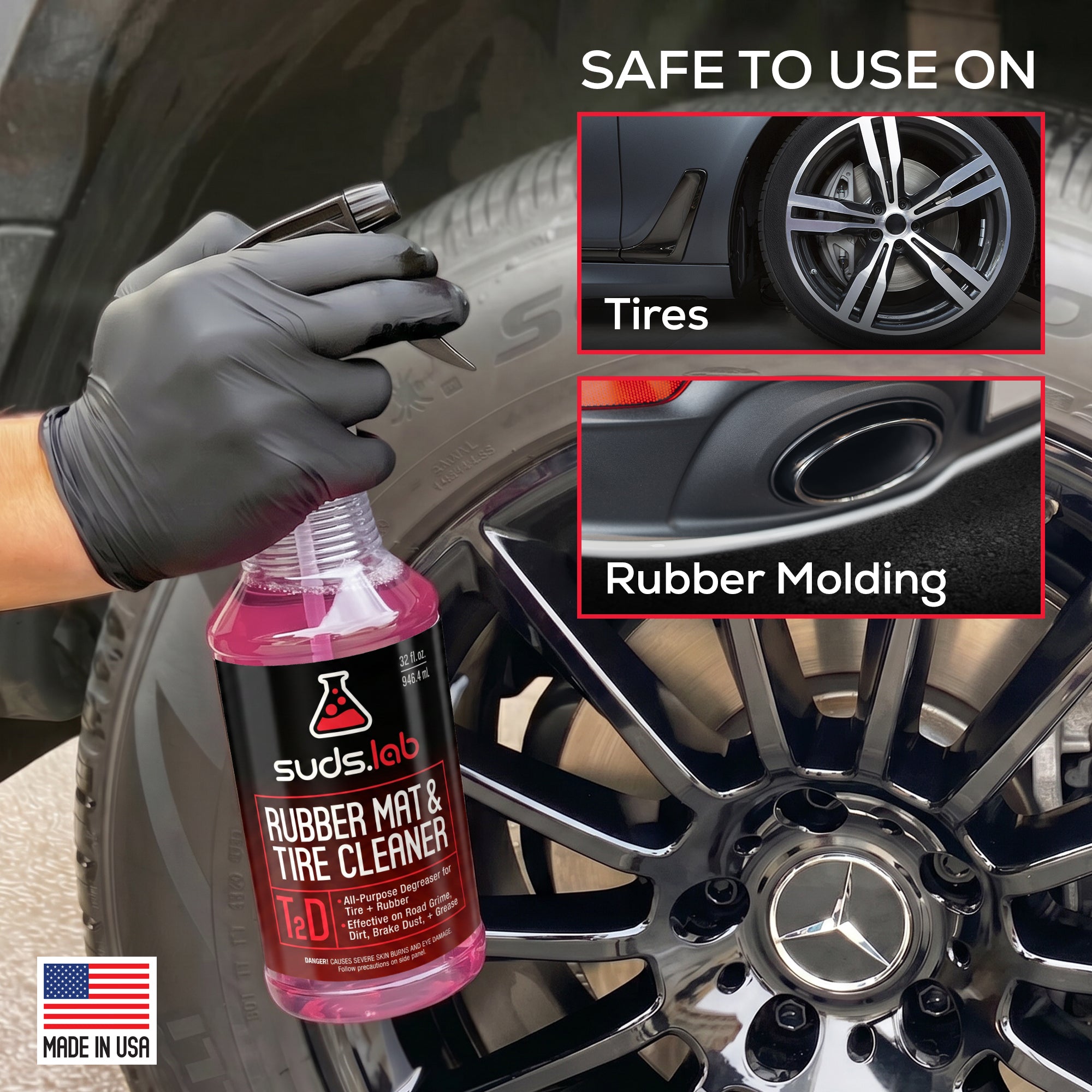 Total Tire Degreaser, 32 oz. | Suds Lab – SudsLab
