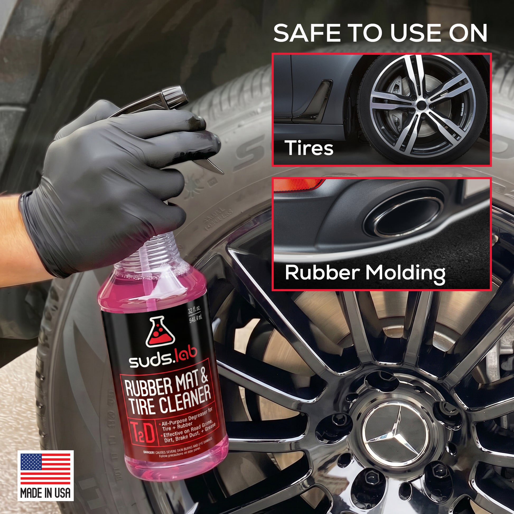 T2D Total Tire Degreaser, 32 oz.