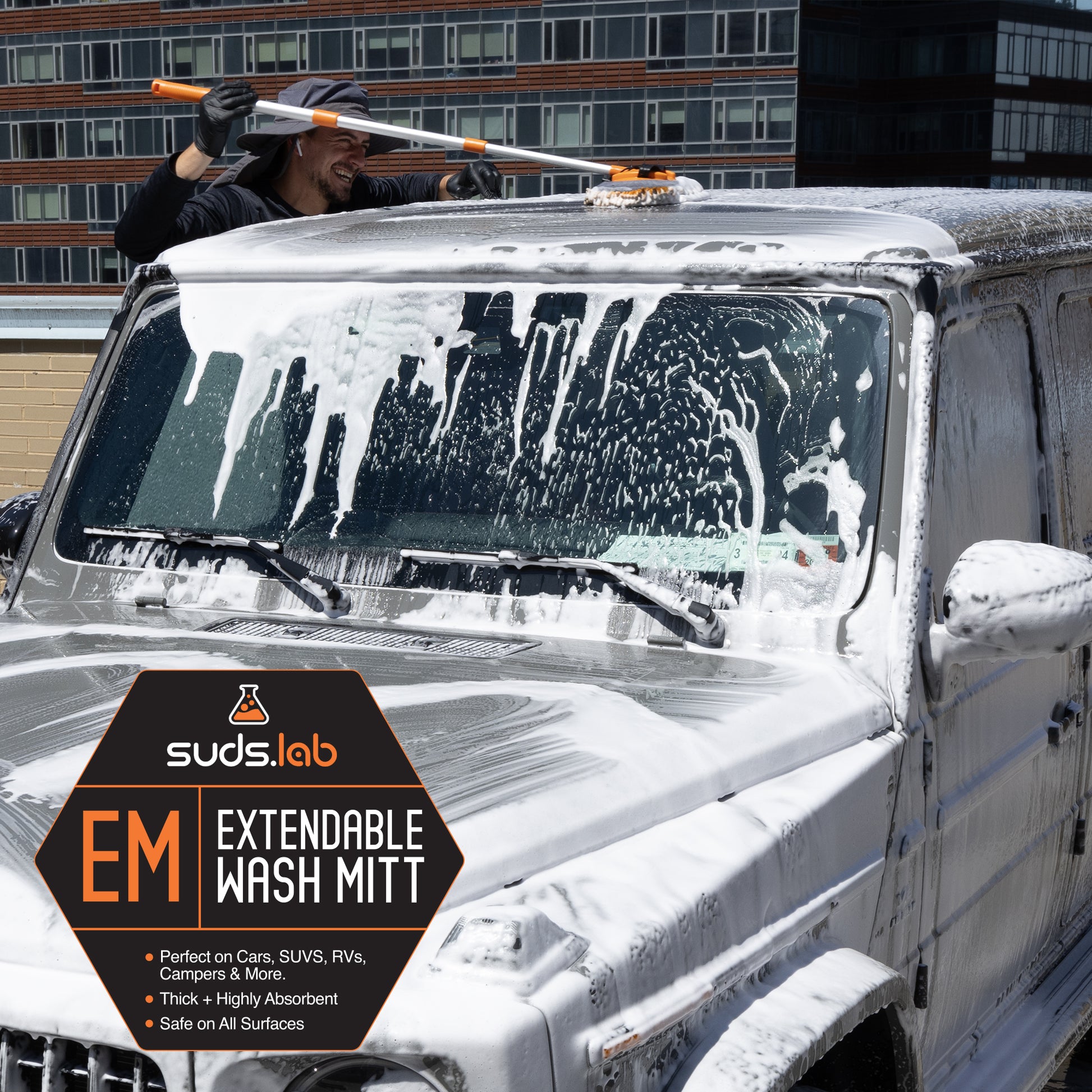 EM 60'' Extendable Wash Mitt