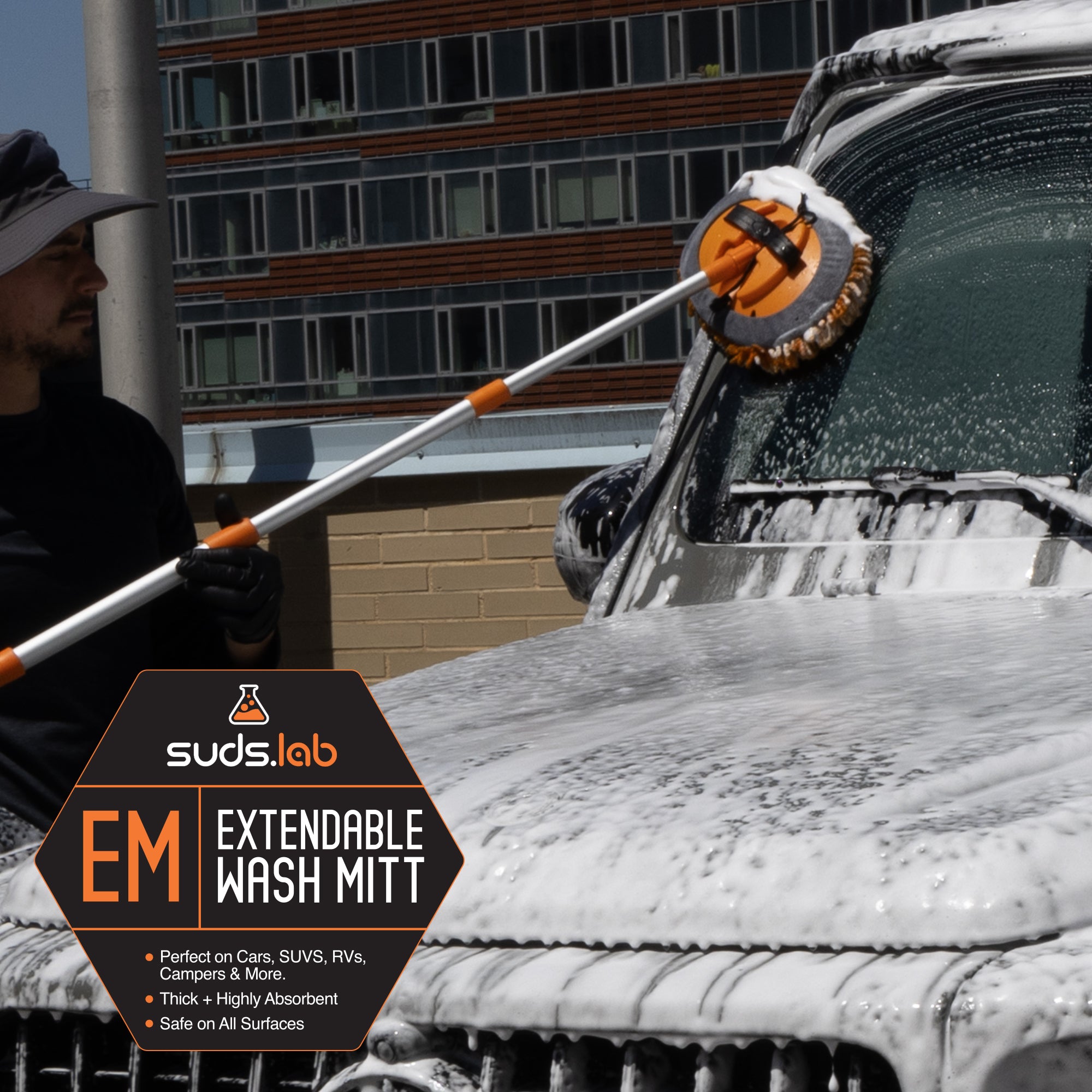 EM 60'' Extendable Wash Mitt