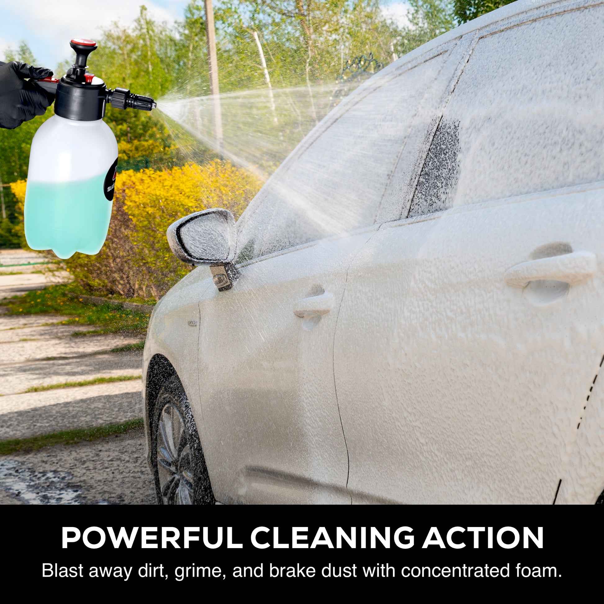 garden sprayer car wash F4 Foaming Pump Sprayer – SudsLab