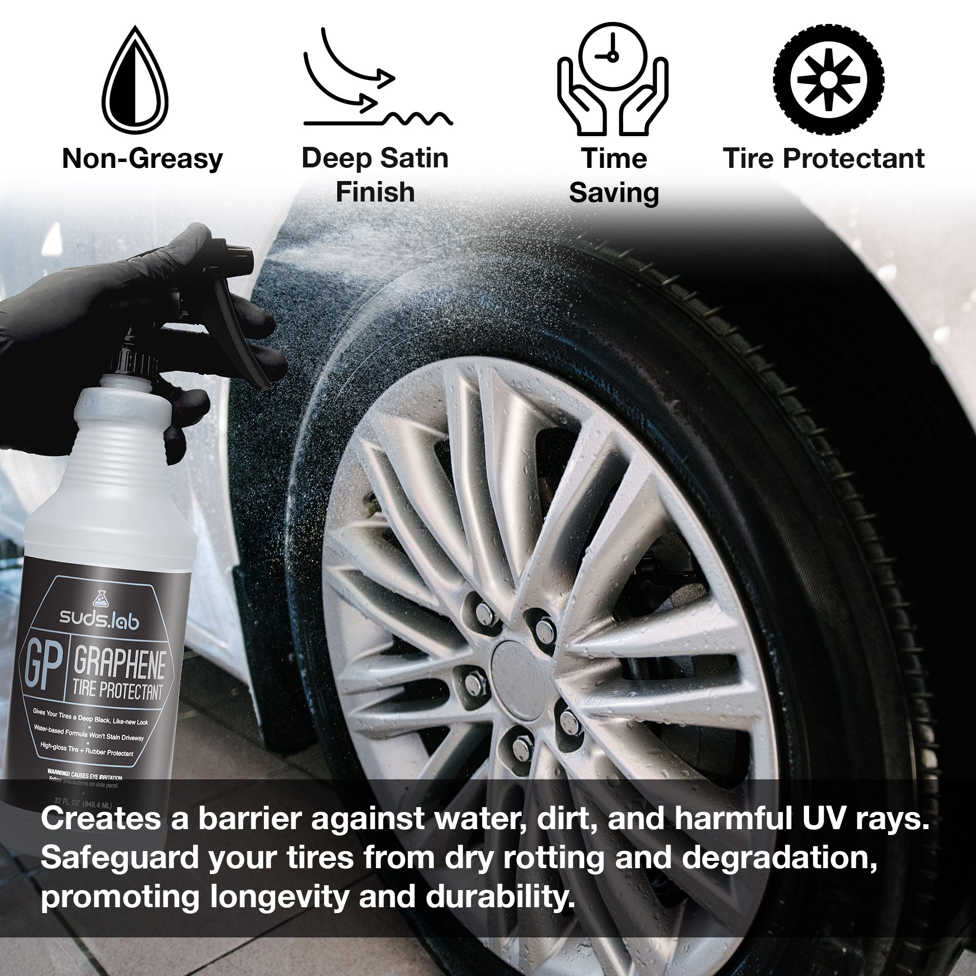 GP - Graphene Car Tire Shine Spray