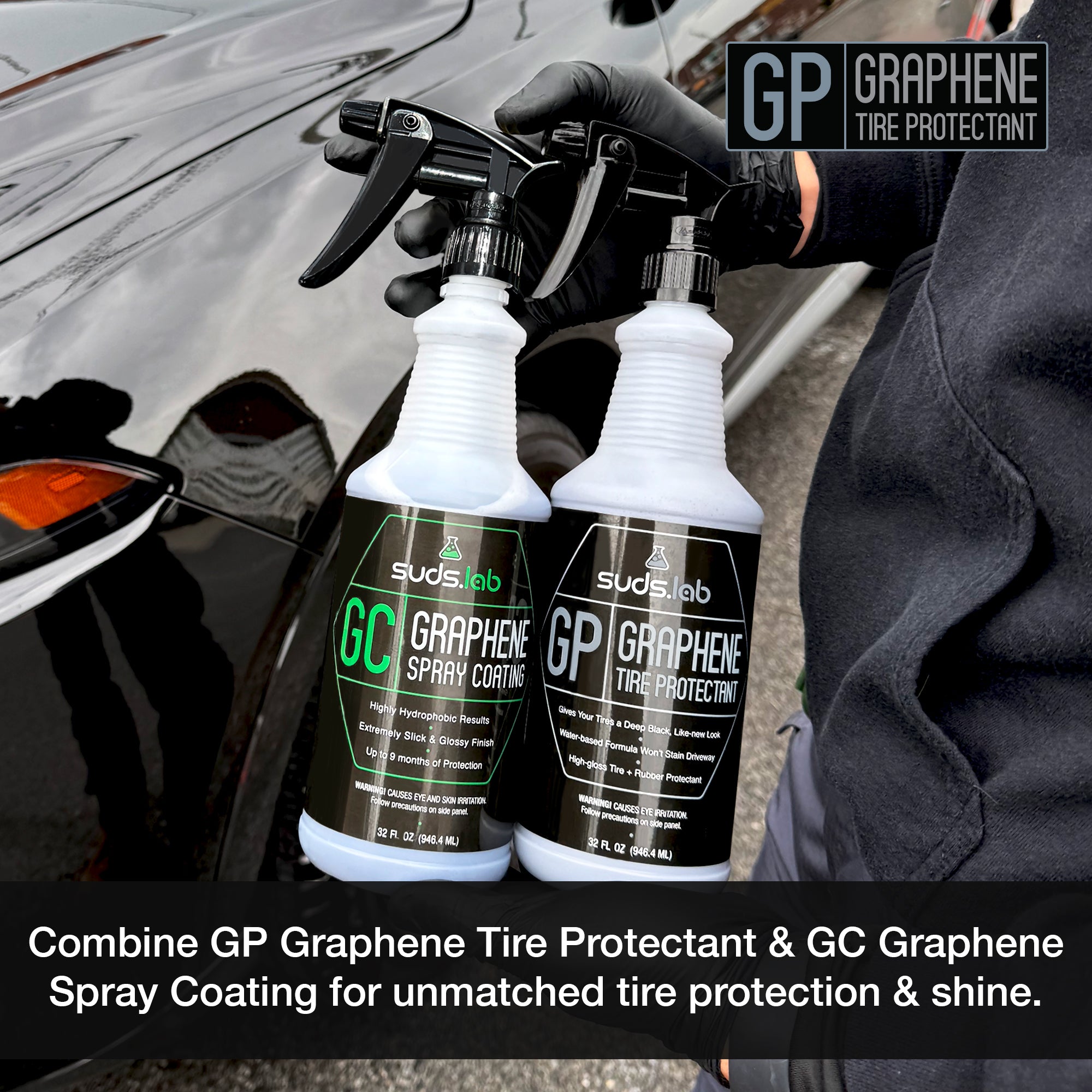 GP - Graphene Car Tire Shine Spray