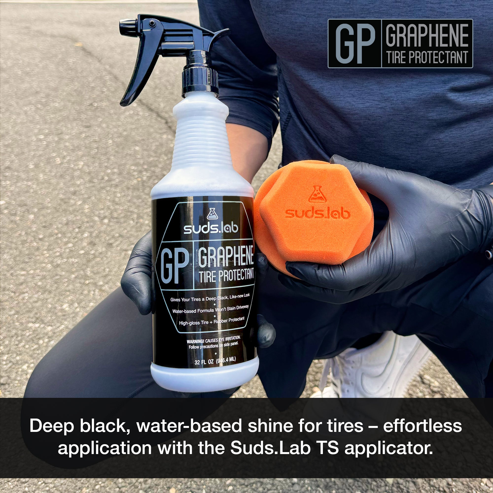 GP Graphene Tire Ptoectant, 32 oz. | Premium Car Detailing