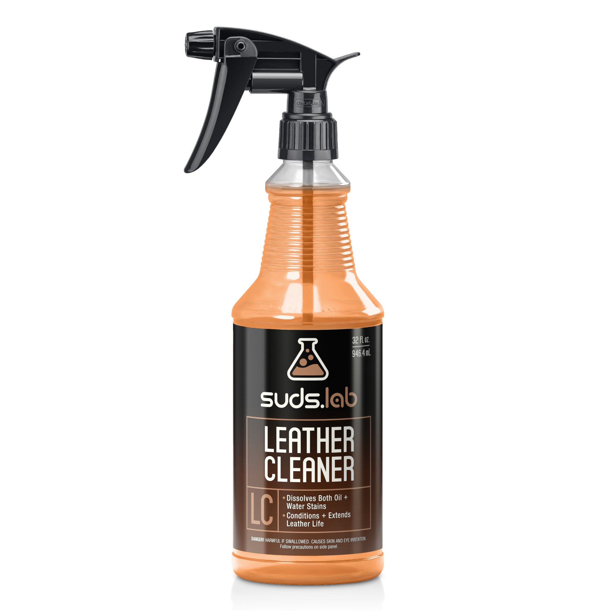 LC Leather Deep Cleaning Leather Cleaner Spray, 32 oz.