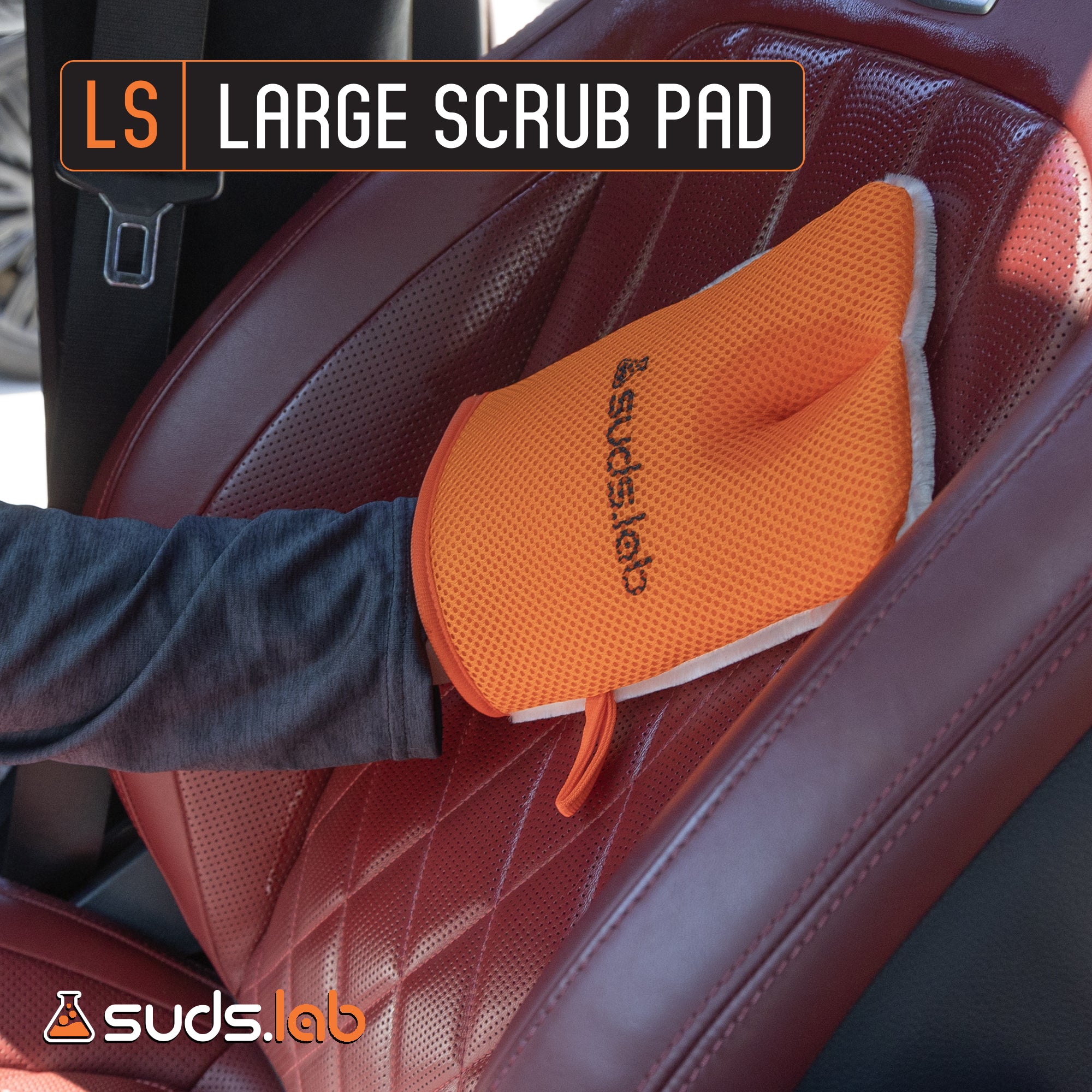 LS Large Scrub Pad – SudsLab