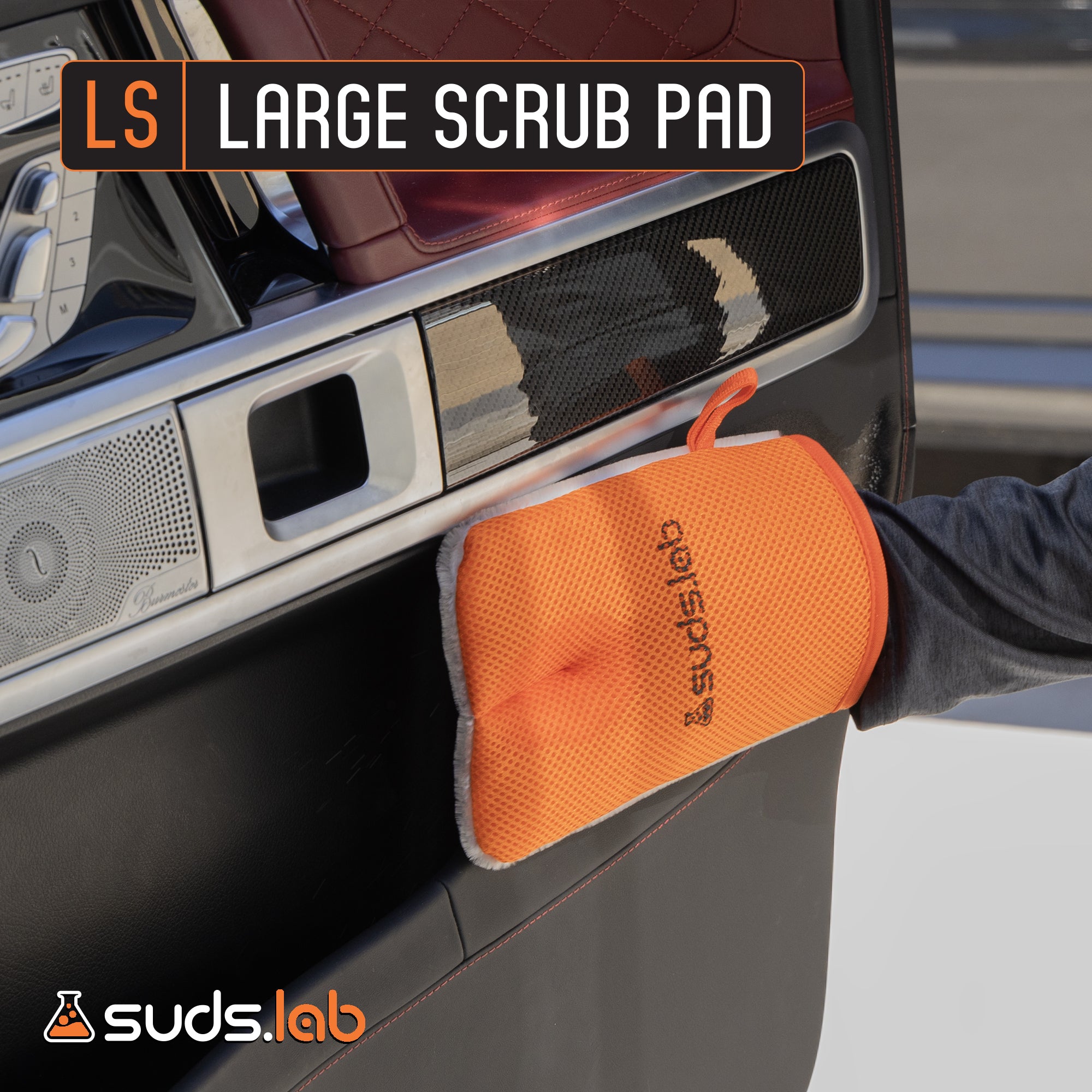 LS Large Scrub Pad – SudsLab