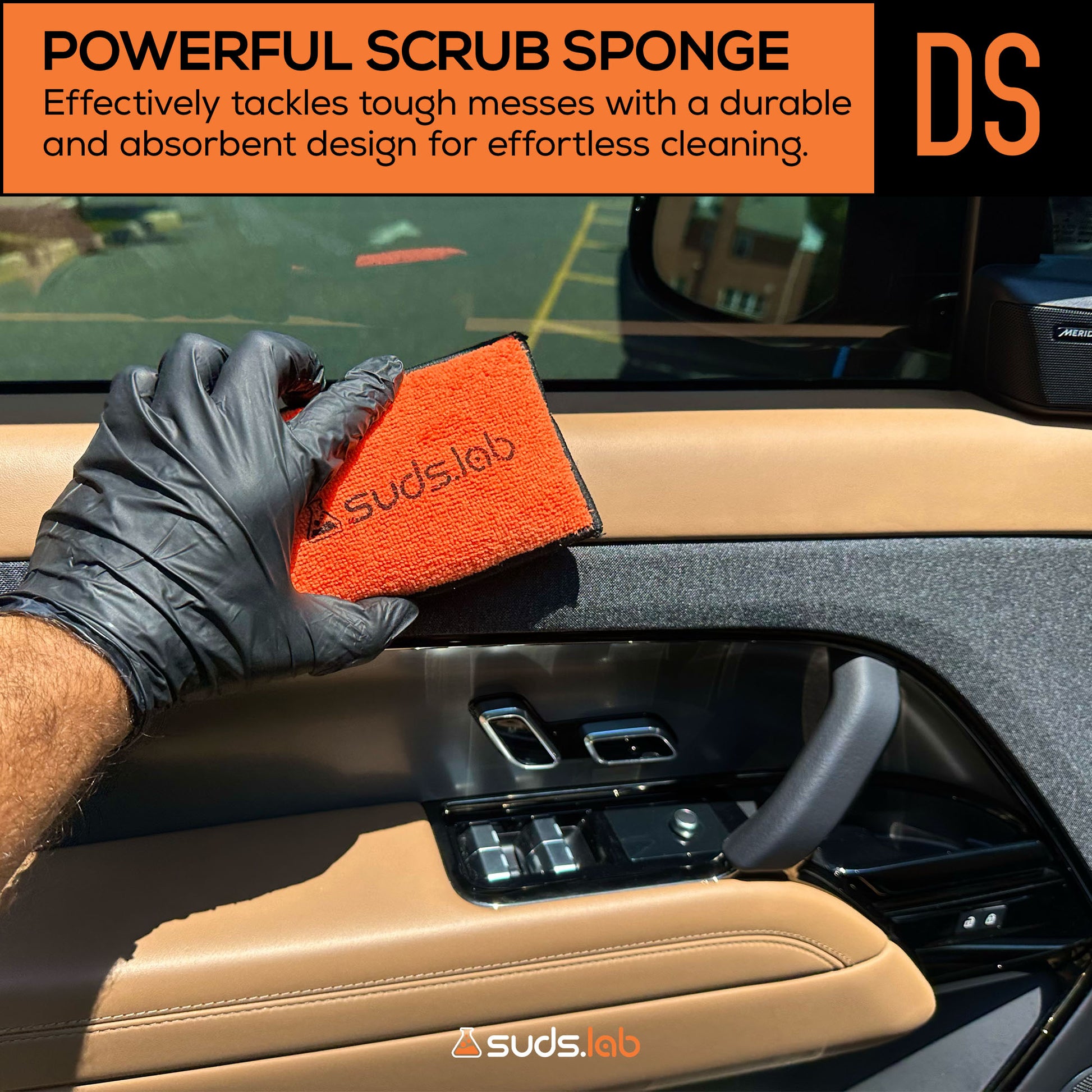 DS Microfiber Detailing Scrub Pad (2-Pack)