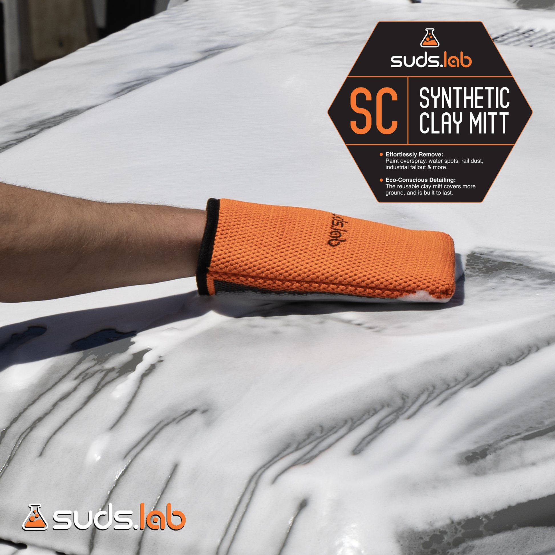 SC Synthetic Clay Mitt