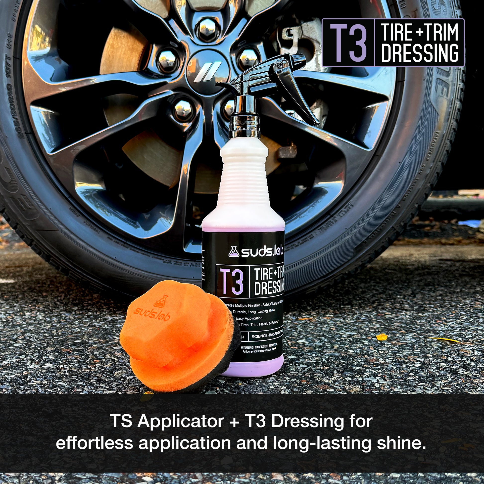best satin tire dressing TopCoat TireDress Tire Shine 16 oz