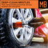 Suds Lab Mini Wheel Cleaning Brush, 14 in. — in-use lifestyle view 6