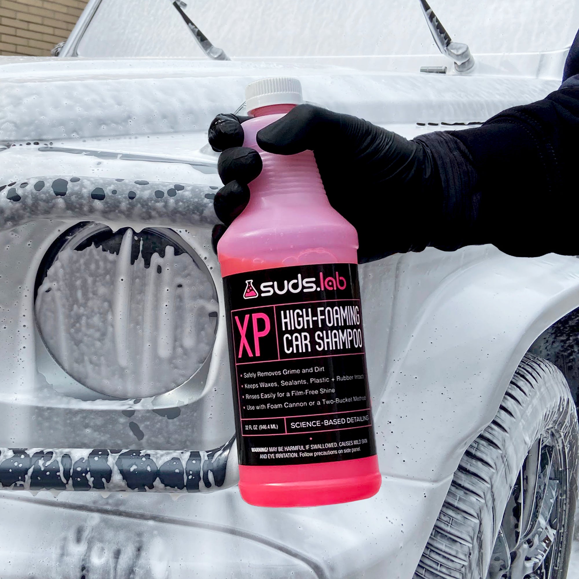 CH offers superior Hydro-Coat 💦🧥 Simply spray + rinse! #sudslab #det