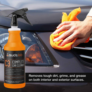 Shine Doctor Motorcycle Cleaning Kit Cleans Chrome, Leather, Vinyl and Removes Grime and Grease.