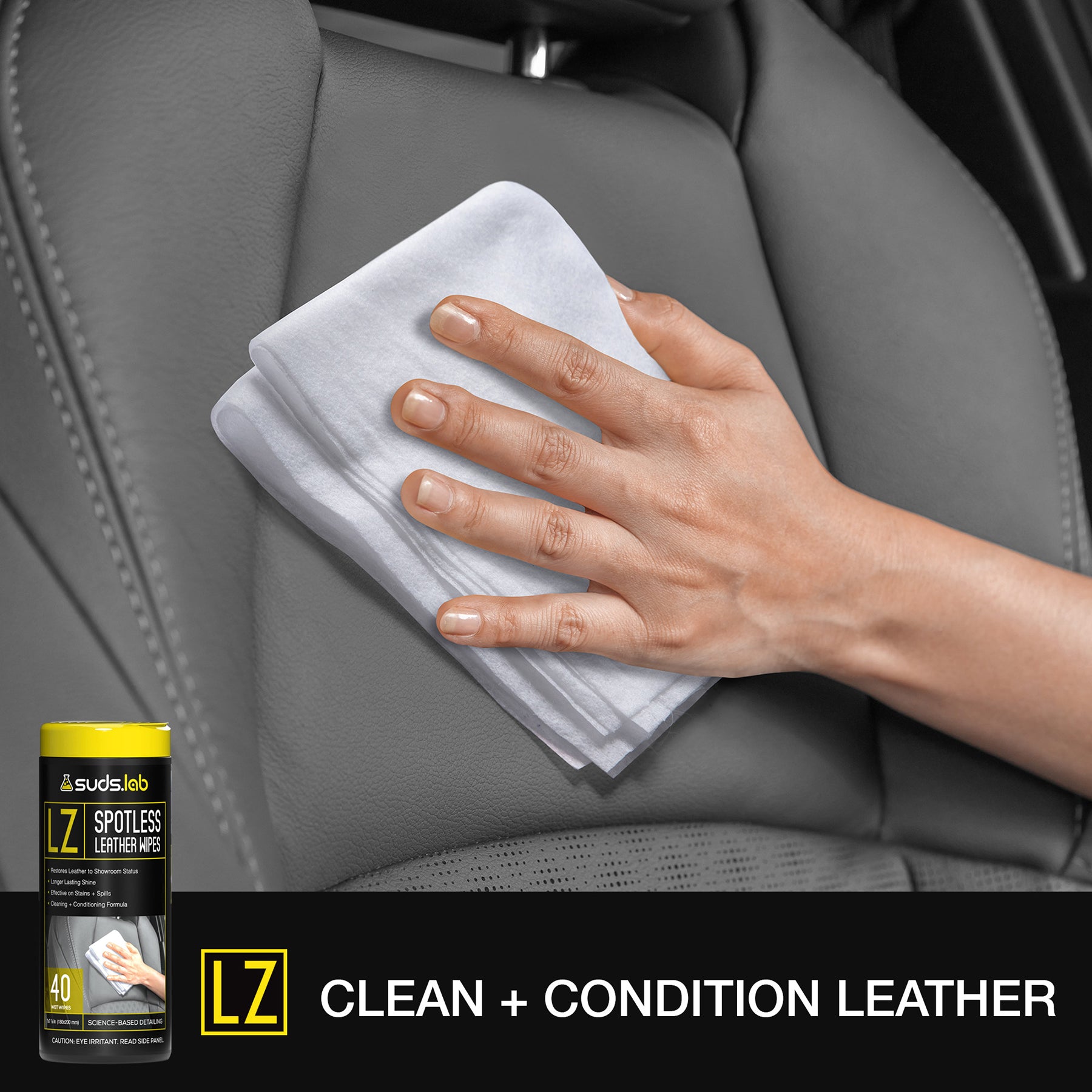 LZ All-Purpose Interior Wipes – SudsLab
