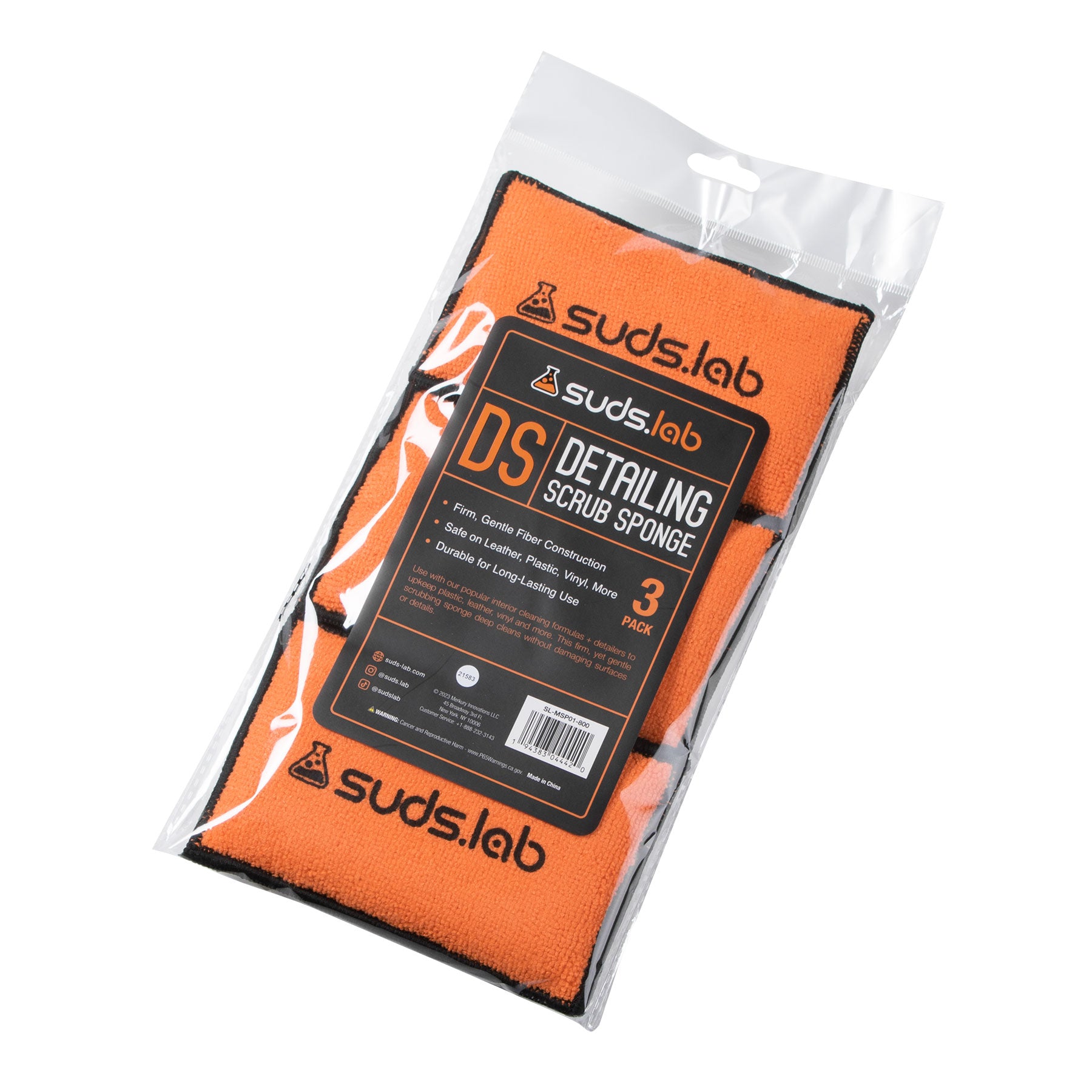DS Detailing Scrub Sponge (3-Pack) – SudsLab