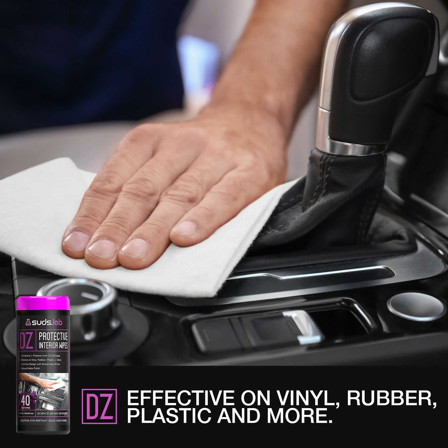 DZ All-Purpose Interior Wipes – SudsLab
