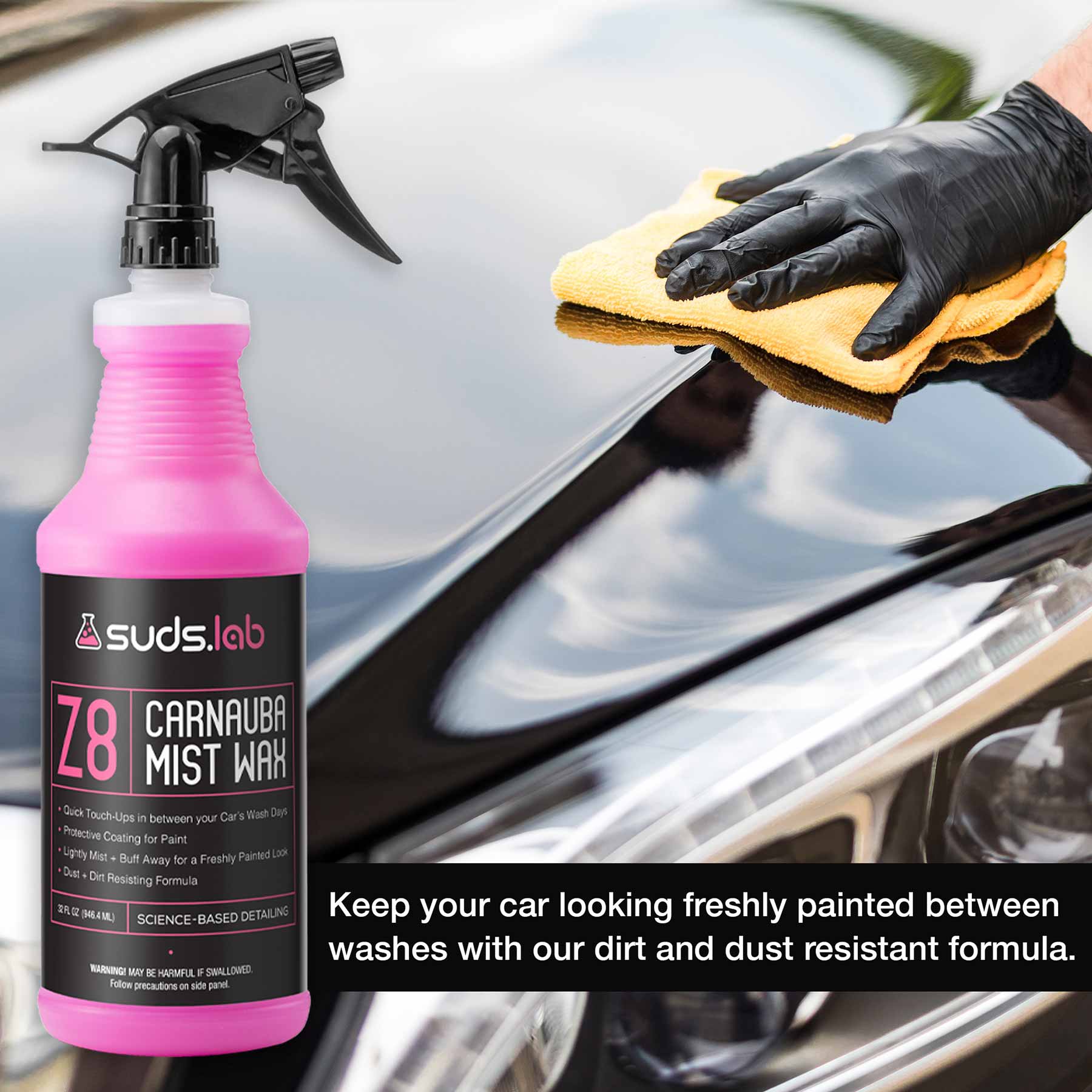 Z8 Carnauba Mist Wax – SudsLab